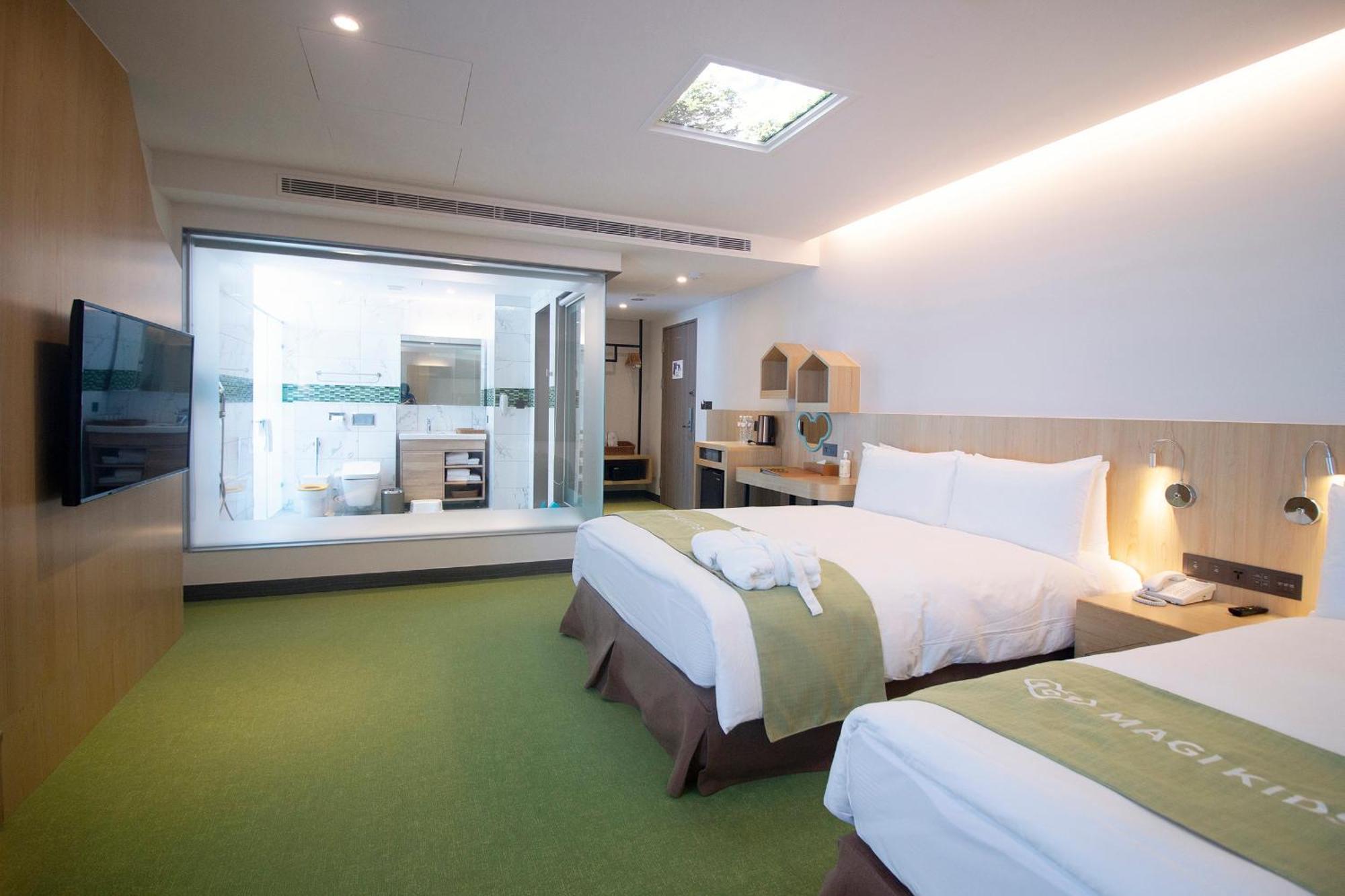 Check Inn Magi Kids Hotel Luodong Luaran gambar